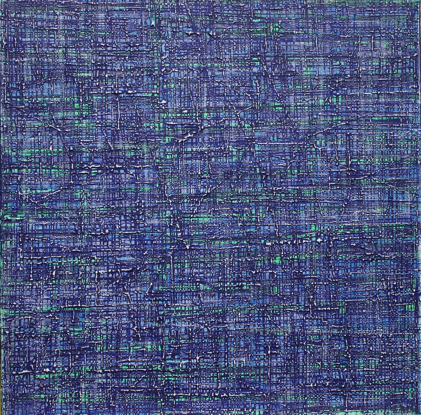 Doris Ernst 多丽丝·厄恩斯特, Confusion (blue) 困惑（蓝）, 2019