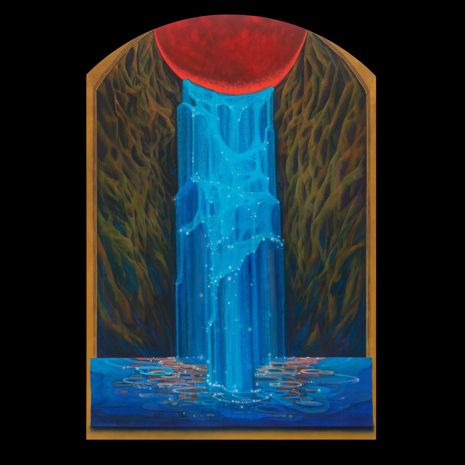 Ma Lili 马漓澧, Matrix-Red Moon 基体-红月亮, 2024