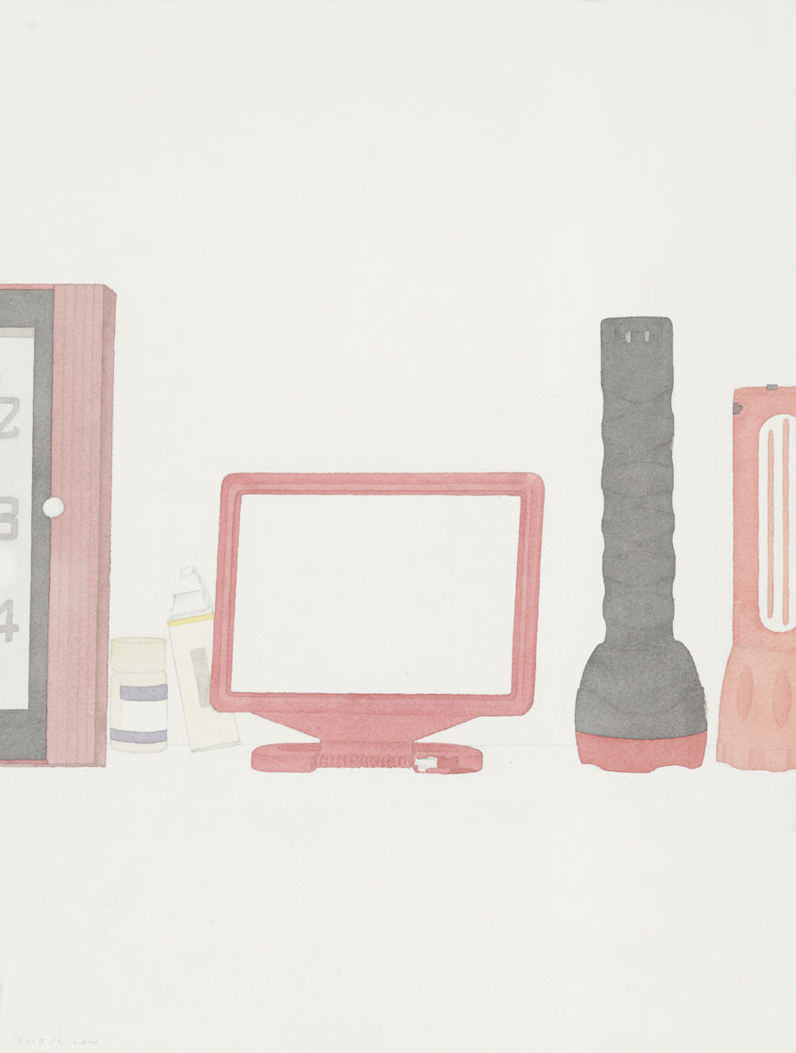 Luan Xueyan 栾雪雁, SmallLandscape_ChongliHeqiying2017/4(4)小风景_崇礼和气营2017/4(4), 2017