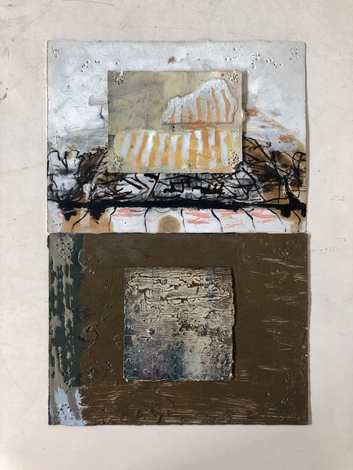 Brad Brown 布拉德·布朗, The Look Stains (4225-4228), 2023