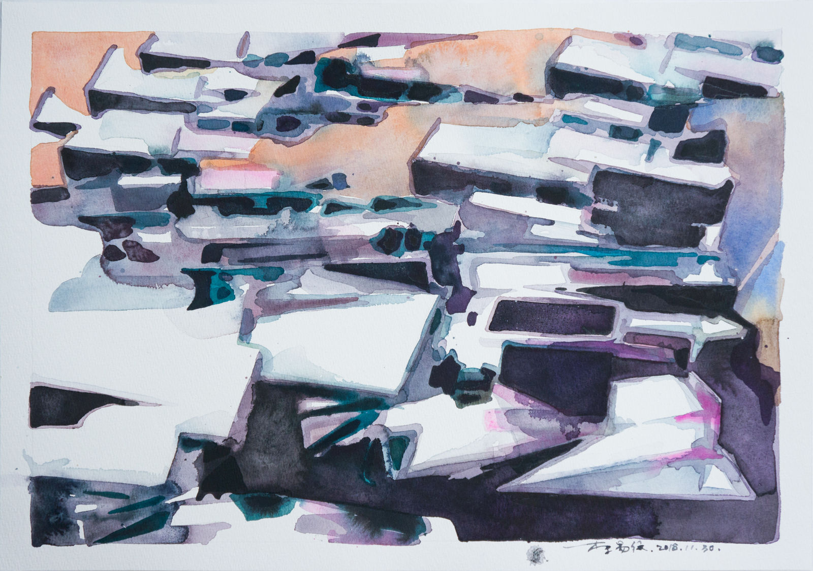 Li Yiwen 李易紋, Congregation-3 集合-3, 2018