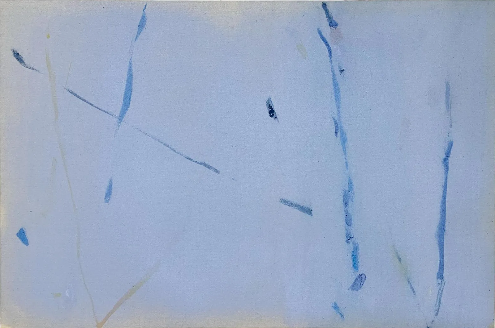 Max Huckle 馬克斯・赫克爾, Residual (Blue) 残迹（蓝）, 2025