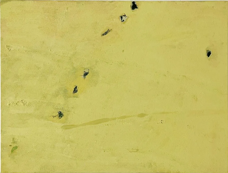 Max Huckle 馬克斯・赫克爾, Residual (Green Yellow) 残迹（绿黄）, 2025