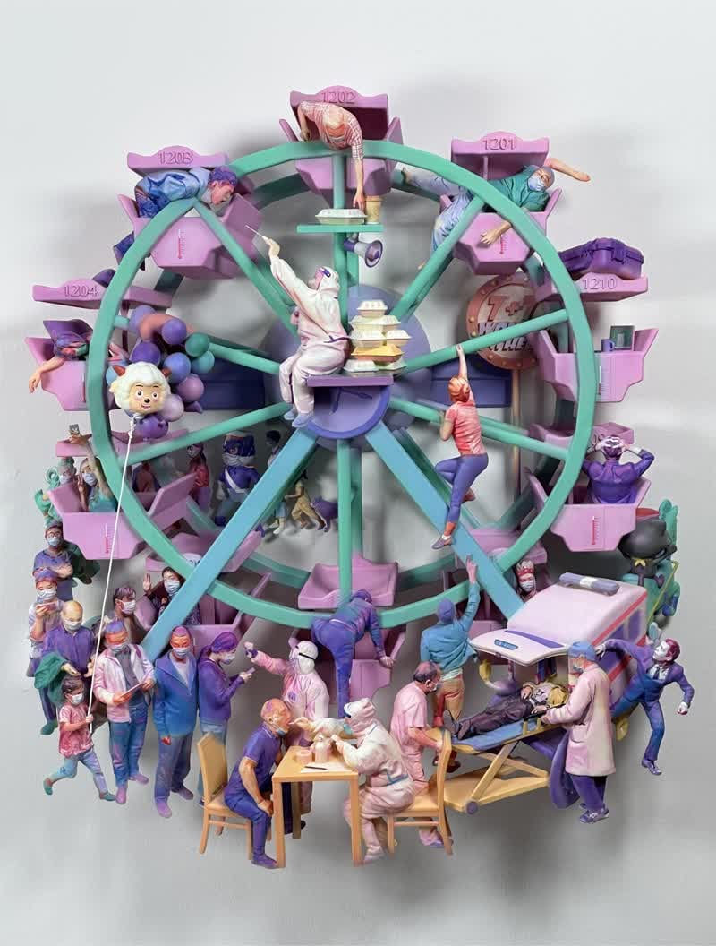 Wu Jiannan 吴建楠, Wonder Wheel 摩天轮, 2022