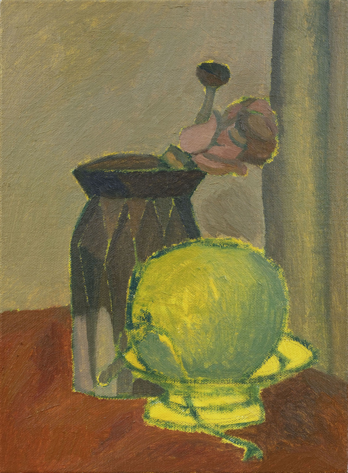 Bian Qing 卞青, The Color Yellow and Melon 黃色與瓜, 2024