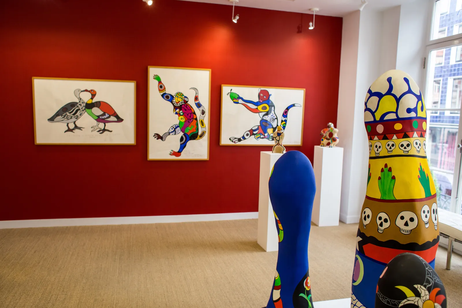 Niki de Saint Phalle, Monkey with Green Apple, 1995