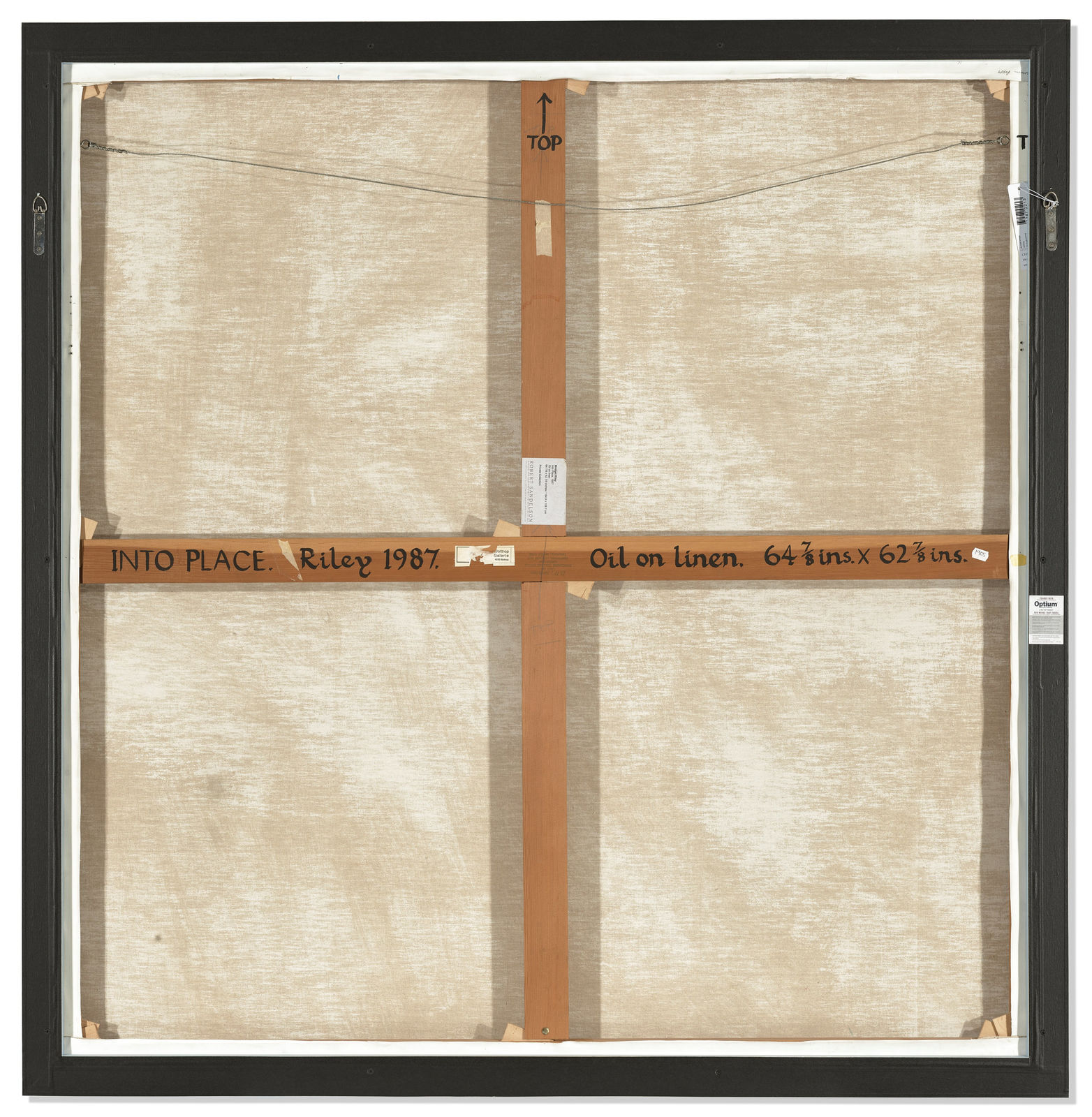 Bridget Riley, Into Place, 1987