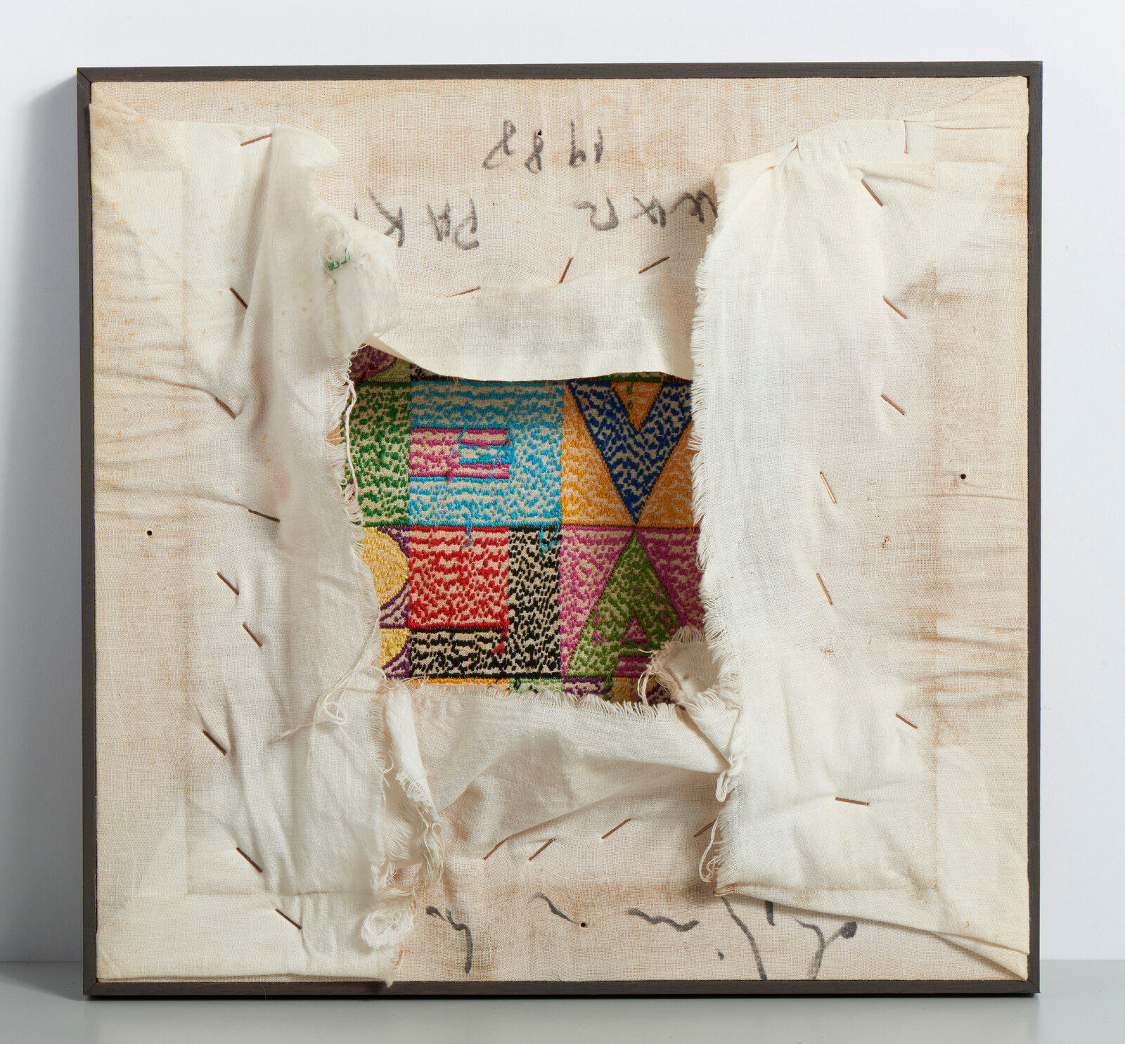 Alighiero Boetti, Il Progressivo Svanir della Consuetudine, 1988