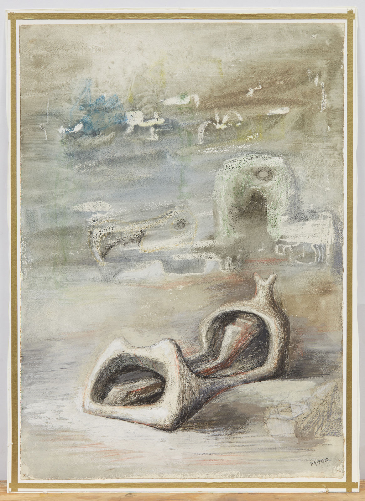 Henry Moore, Sculpture in Landscape, 1951