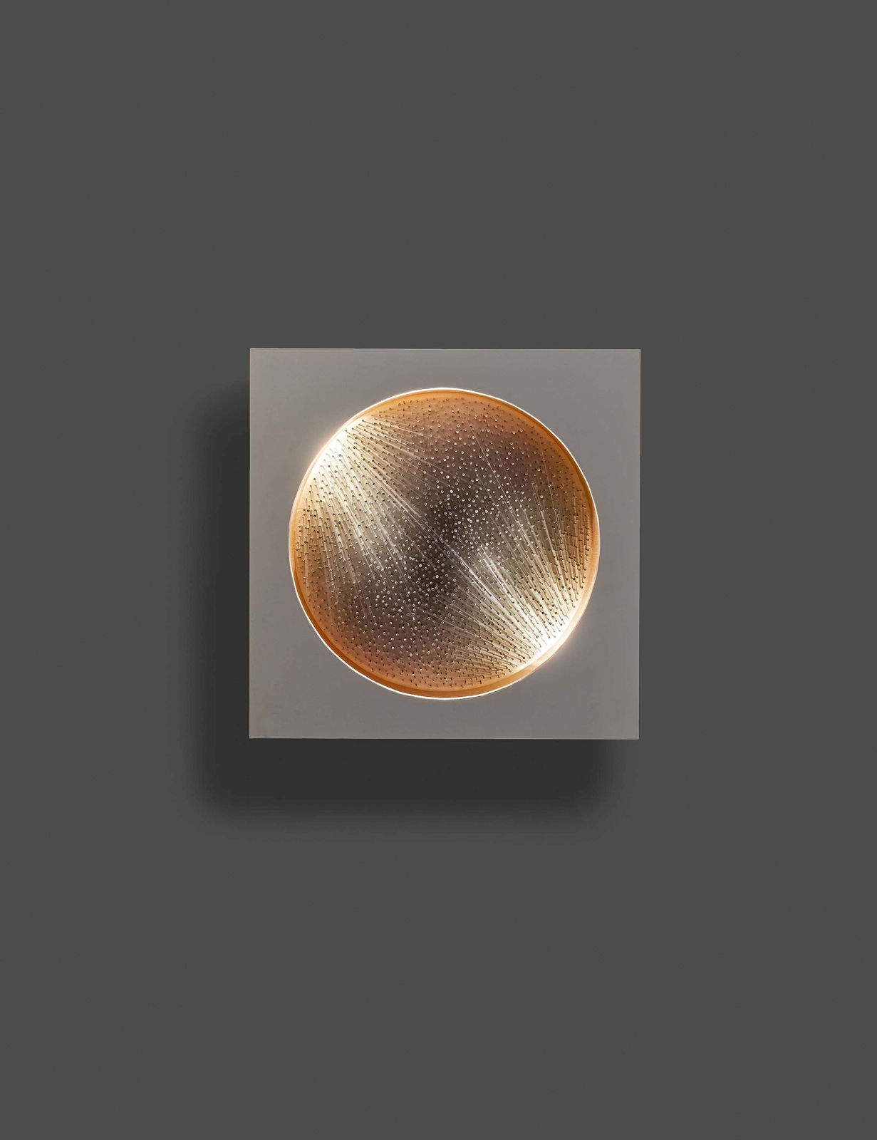 Günther Uecker, Lichtscheibe, 1994