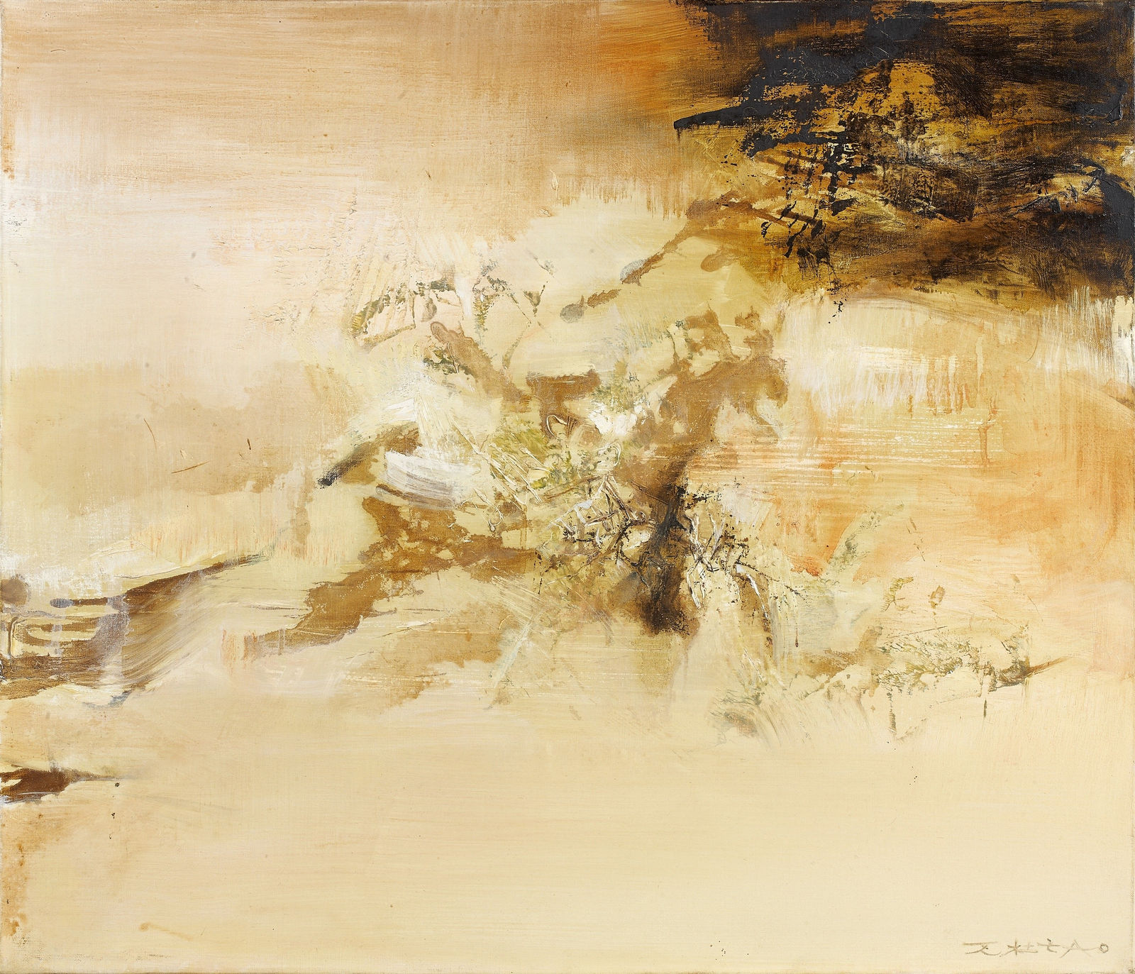 Zao Wou-Ki, 10.04.70, 1970