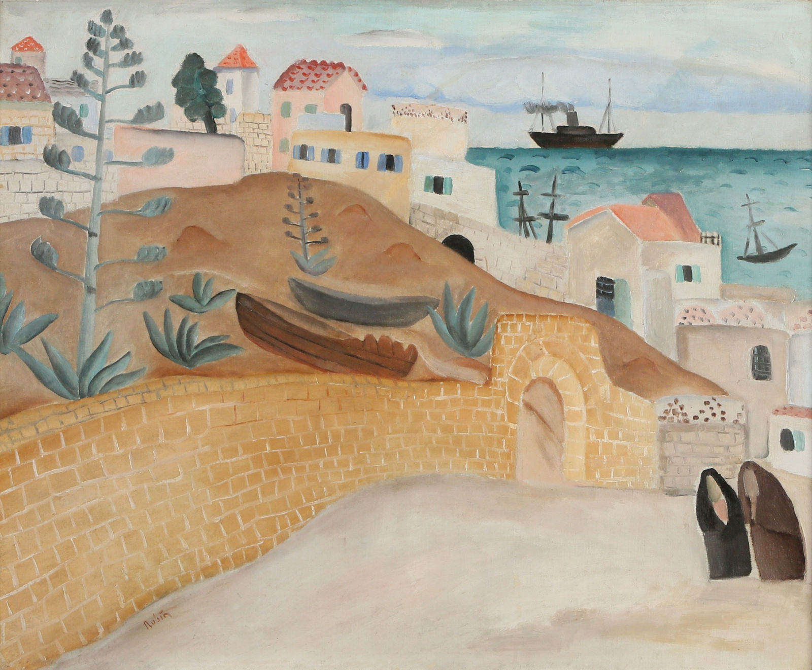 Reuven Rubin, Jaffa, 1924