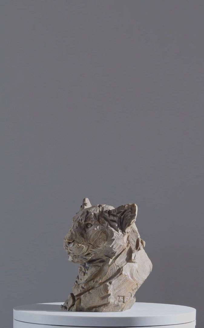 Jürgen Lingl, Buste de leopard Nikolaus