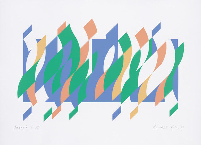 Bridget Riley, Arcadia 7, 2013