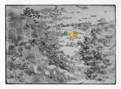 Alexander Massouras, with much deftness, Paul gilded his bed to better dream of gold (The Gilderbook 10), 2011