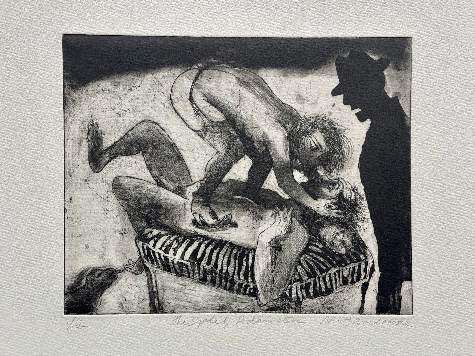 Marcelle Hanselaar, The Split: Adam & Eve, 2022