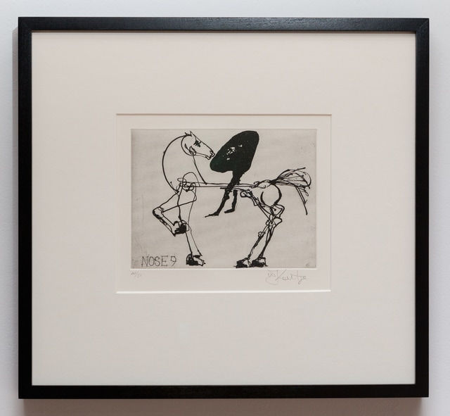 William Kentridge, Nose 9, 2008