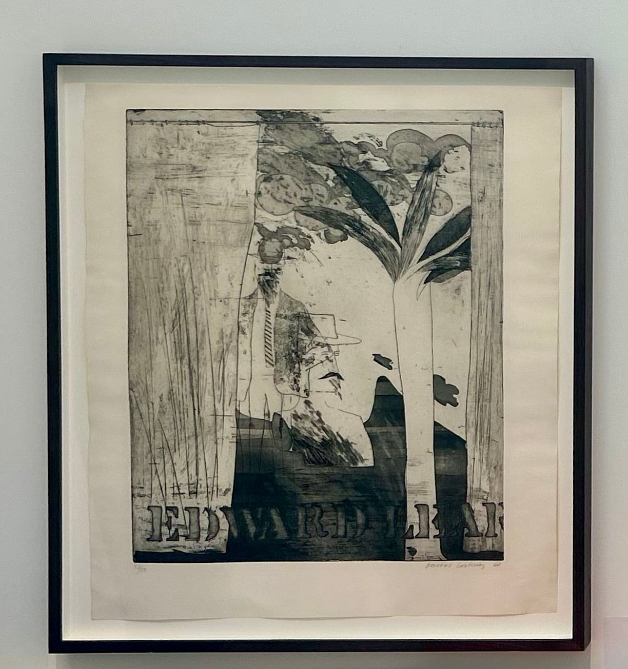 David Hockney, Edward Lear, 1964