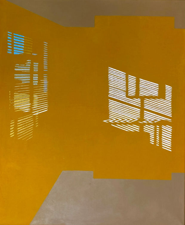 Alexander Massouras, New Square I , 2025