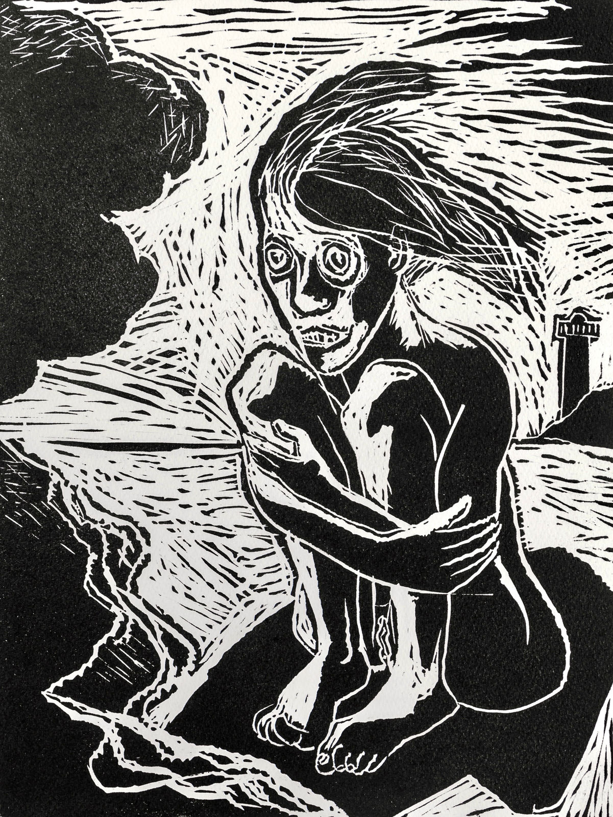 Marcelle Hanselaar, Don't know whether to scream or cry 1 , 2020