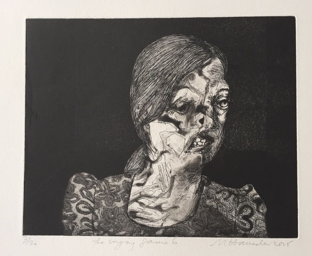Marcelle Hanselaar, They threw acid on her face. (The Crying Game 6), 2015