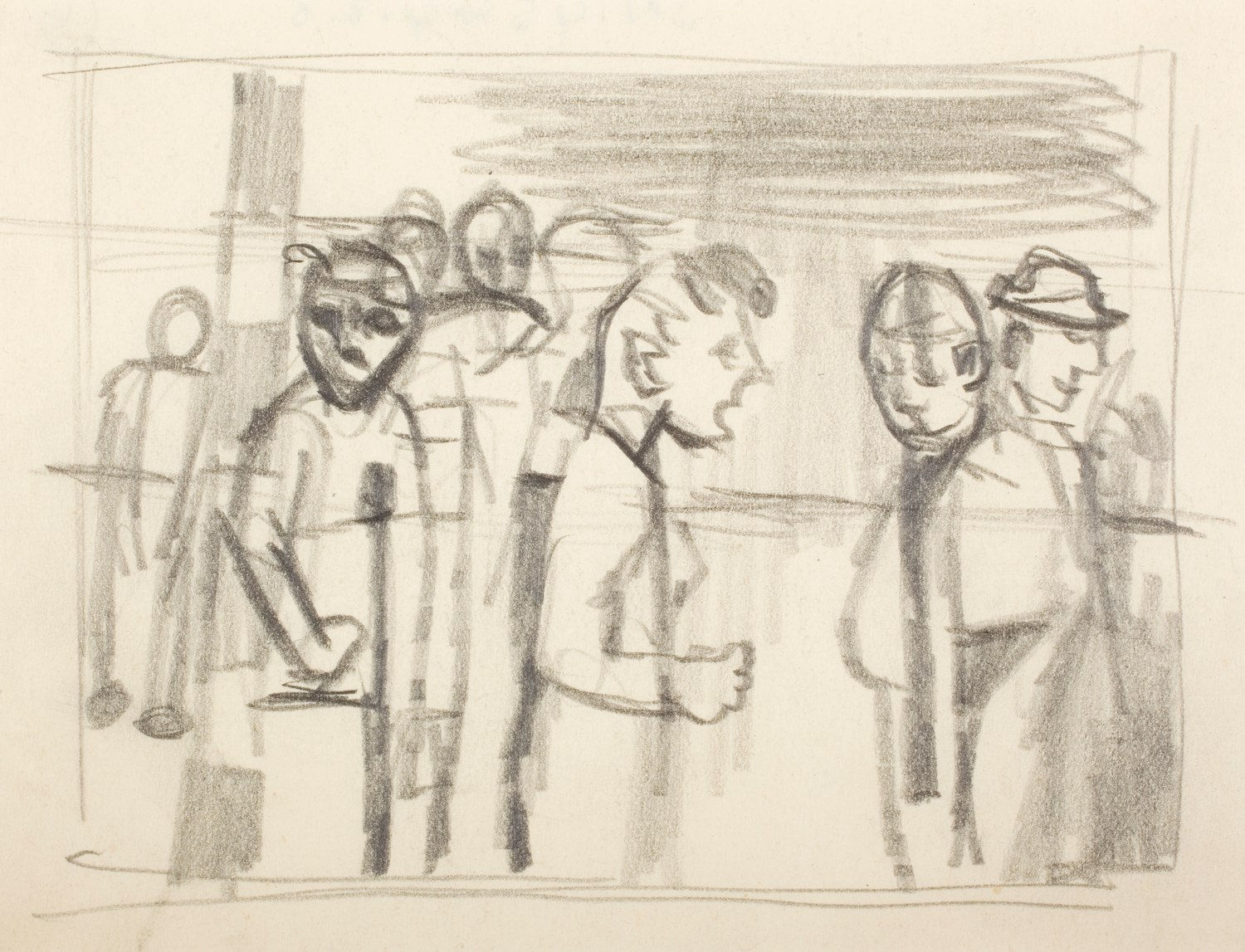 Keith Vaughan, Assembly of Figures