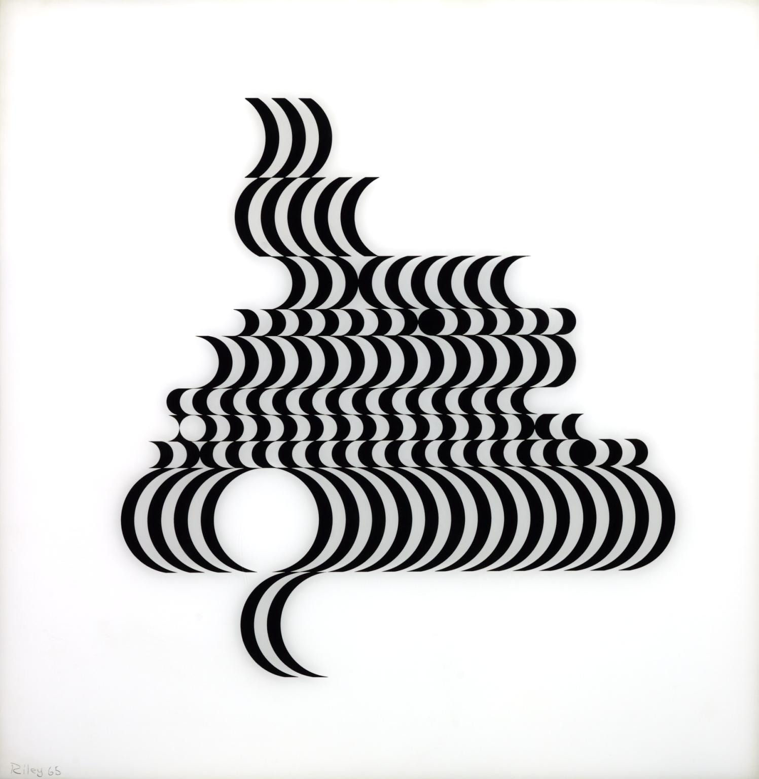 Bridget Riley, Untitled (Fragment 2) , 1965
