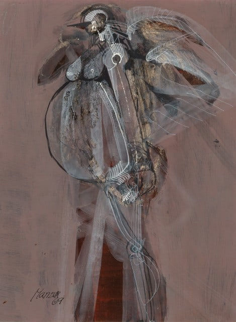 David Manzur, Untitled Figure, 1969
