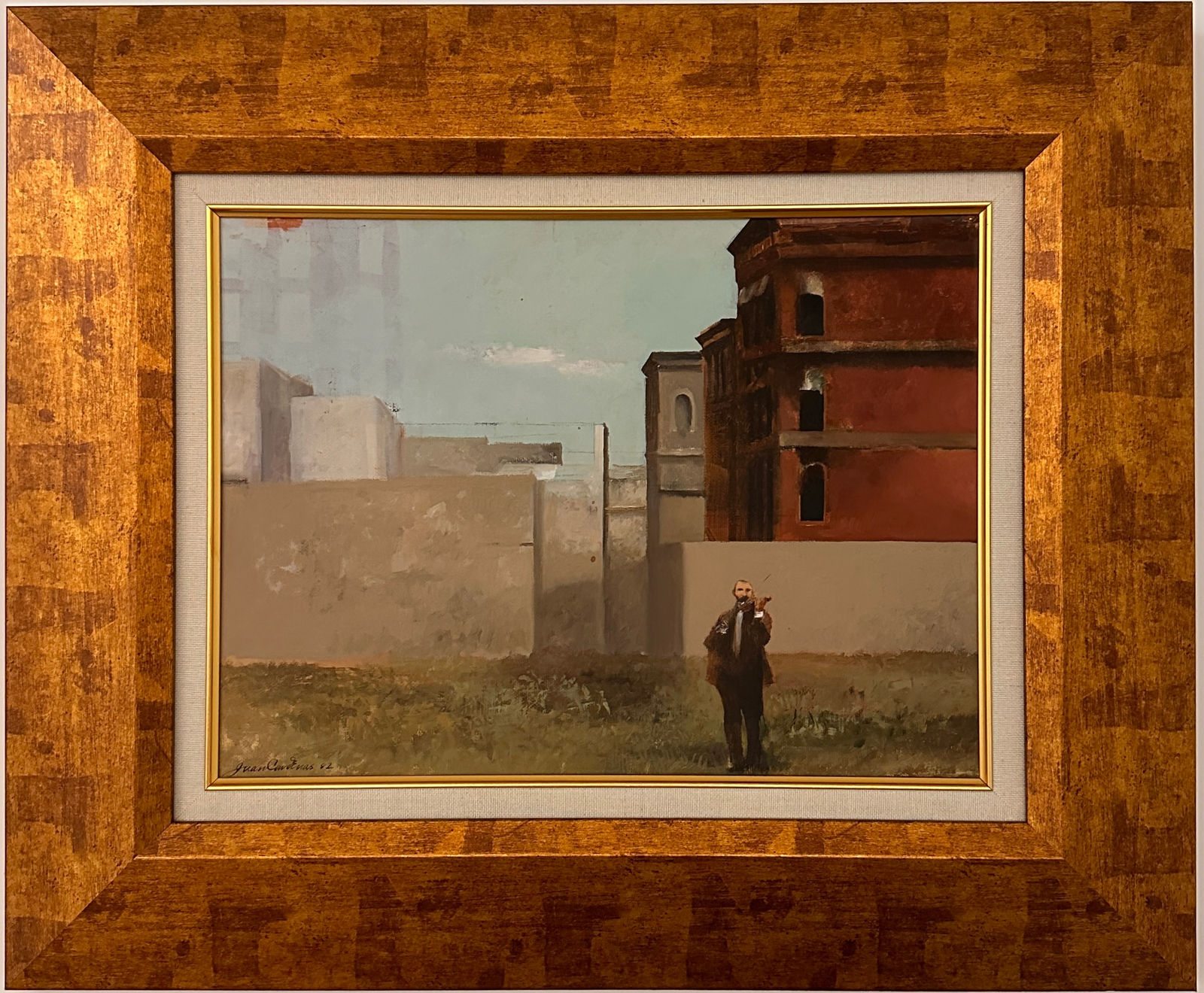 Juan Cárdenas, Violiniste dans le pré, 1982