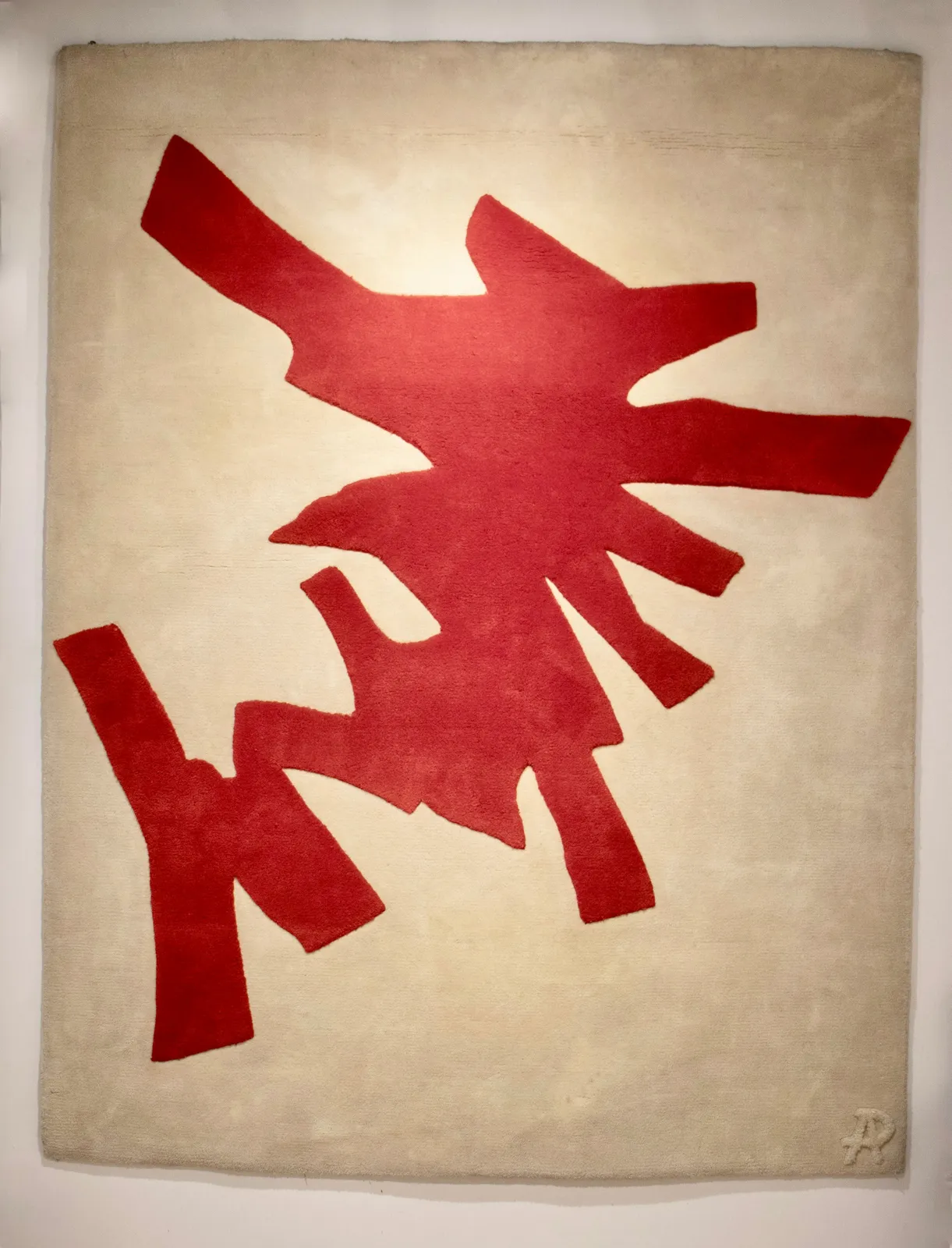 Alicia Penalba, Tapis Scarabée rouge (Red beetle), Ca. 1980s