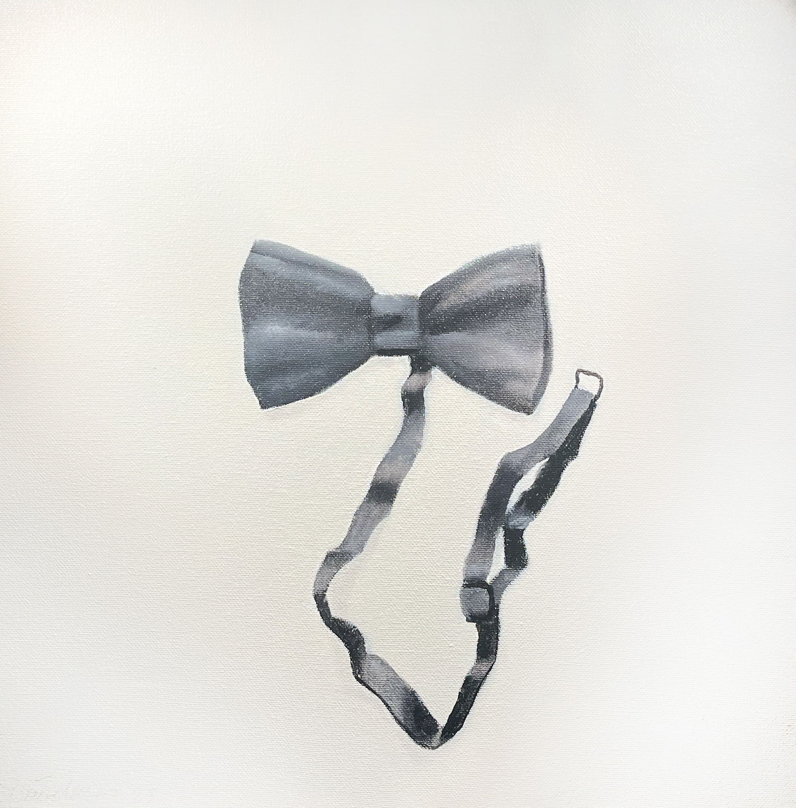 Santiago Cárdenas, Corbatín negro con Cinta Arrugada, 2023