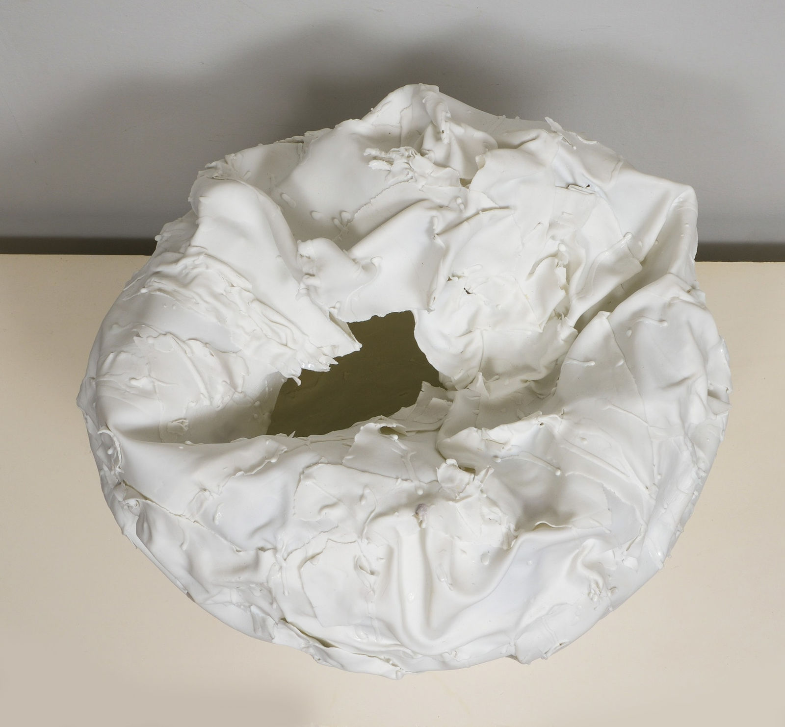 Dora Stanczel, French Bespoke Sculptural Porcelain Vase, 21st century