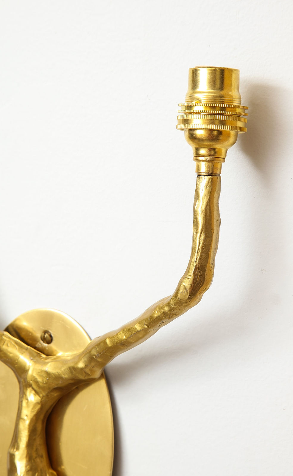 Pair of Custom Arbre Brass Sconces, 21st century