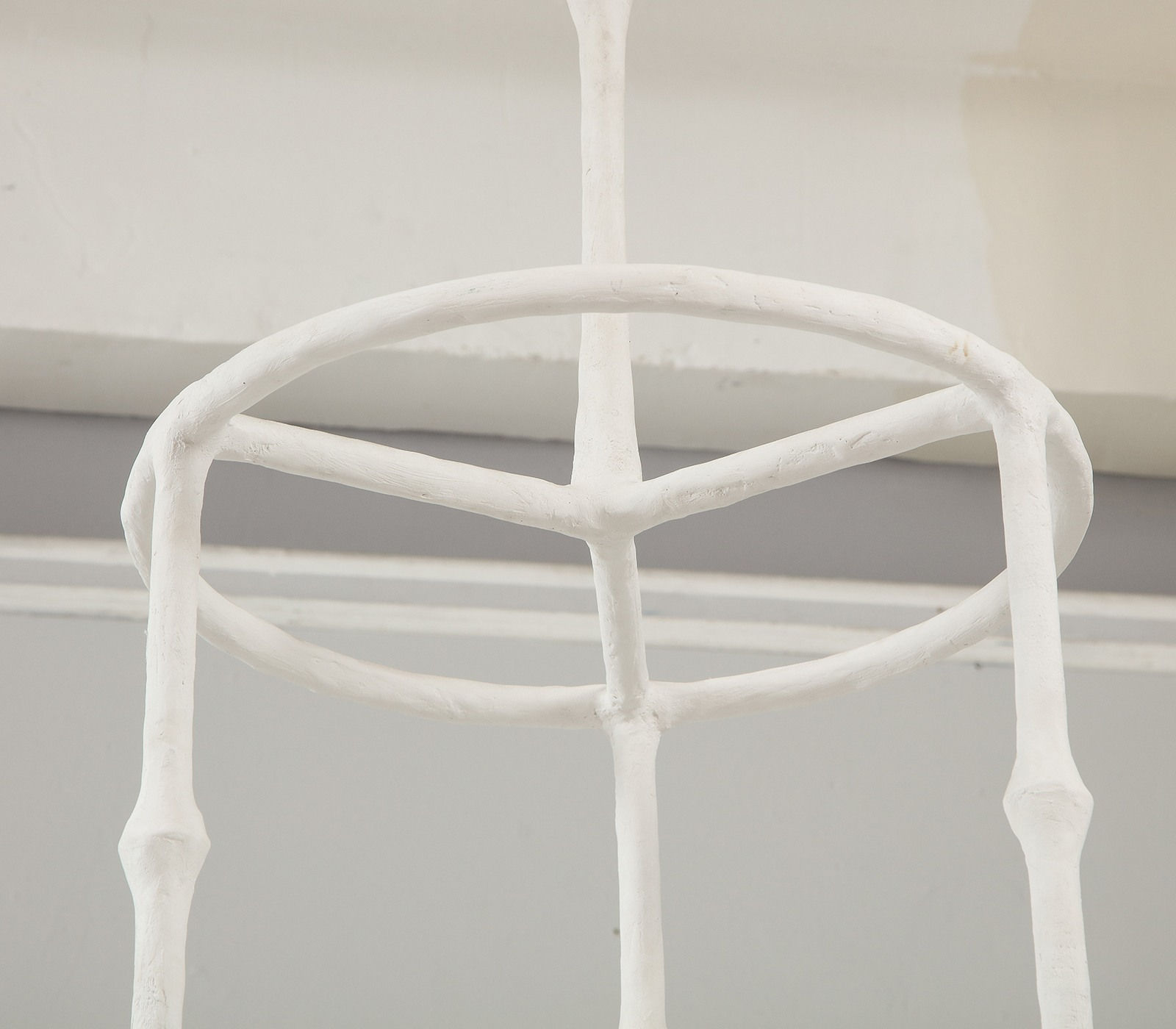 Custom Plaster Alard Three-Light Fixture