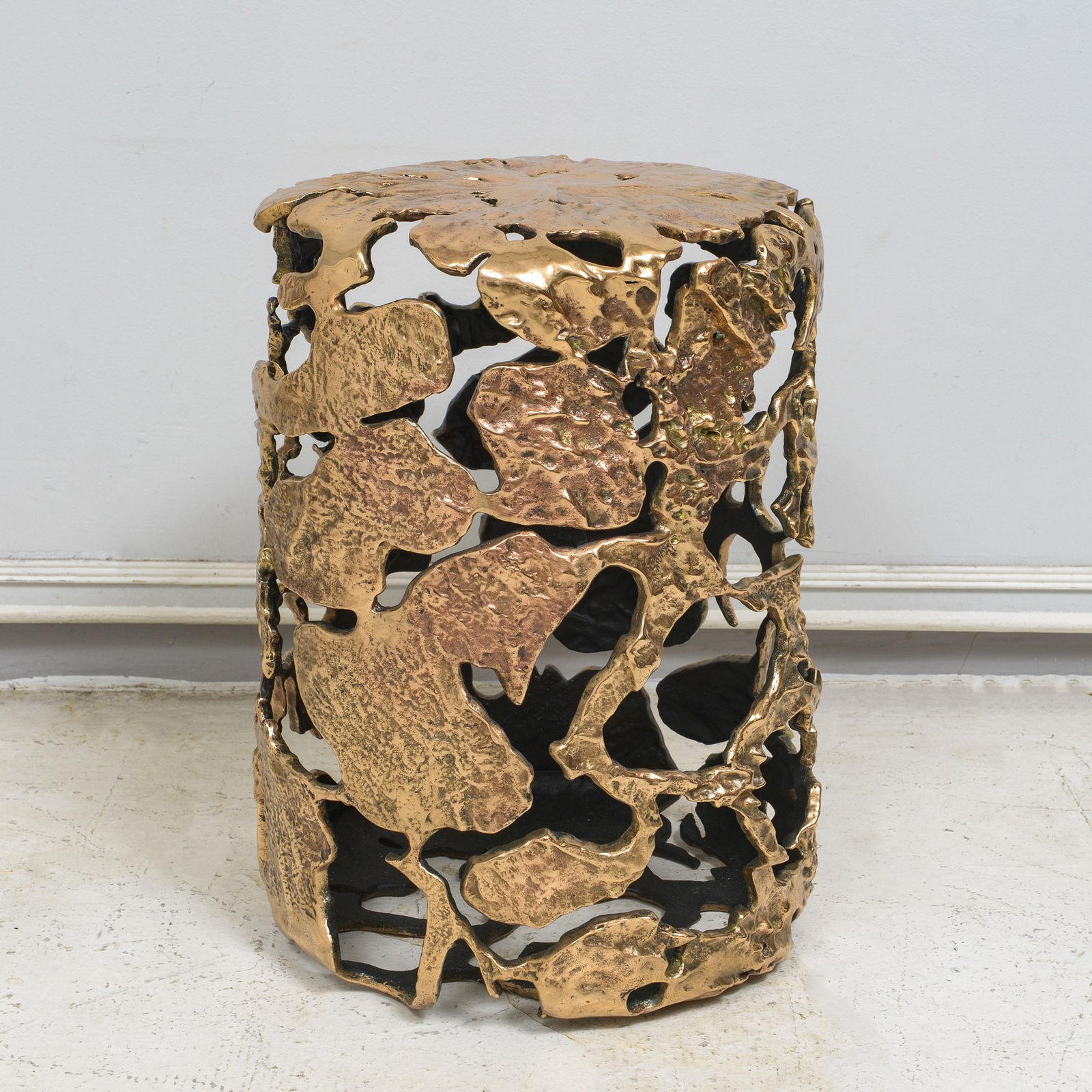 Patrick Laroche, Ginkgo Stool / Side Table, 21st century