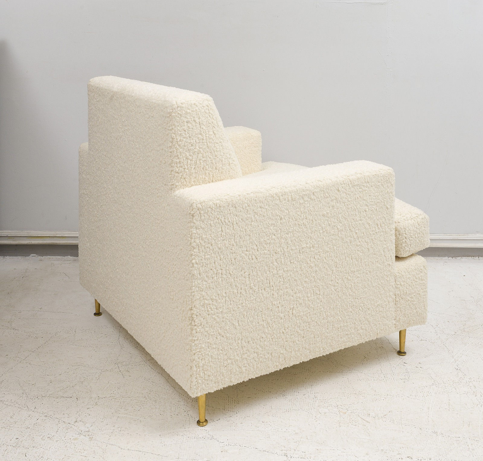 Custom Pair of Lounge Chairs in the Jean Michel Frank Manner