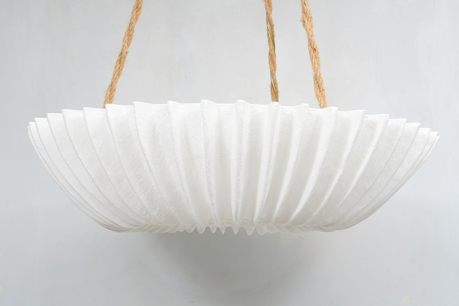 Custom Plaster Tournesol Lighting Fixture, 21st century