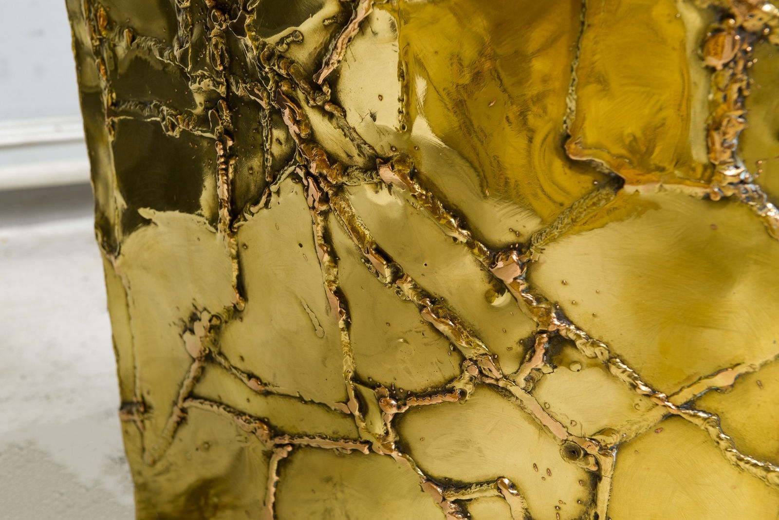 Atelier Stefan Leo, Hand-crafted Sparky Side Table / Bench, 21st century