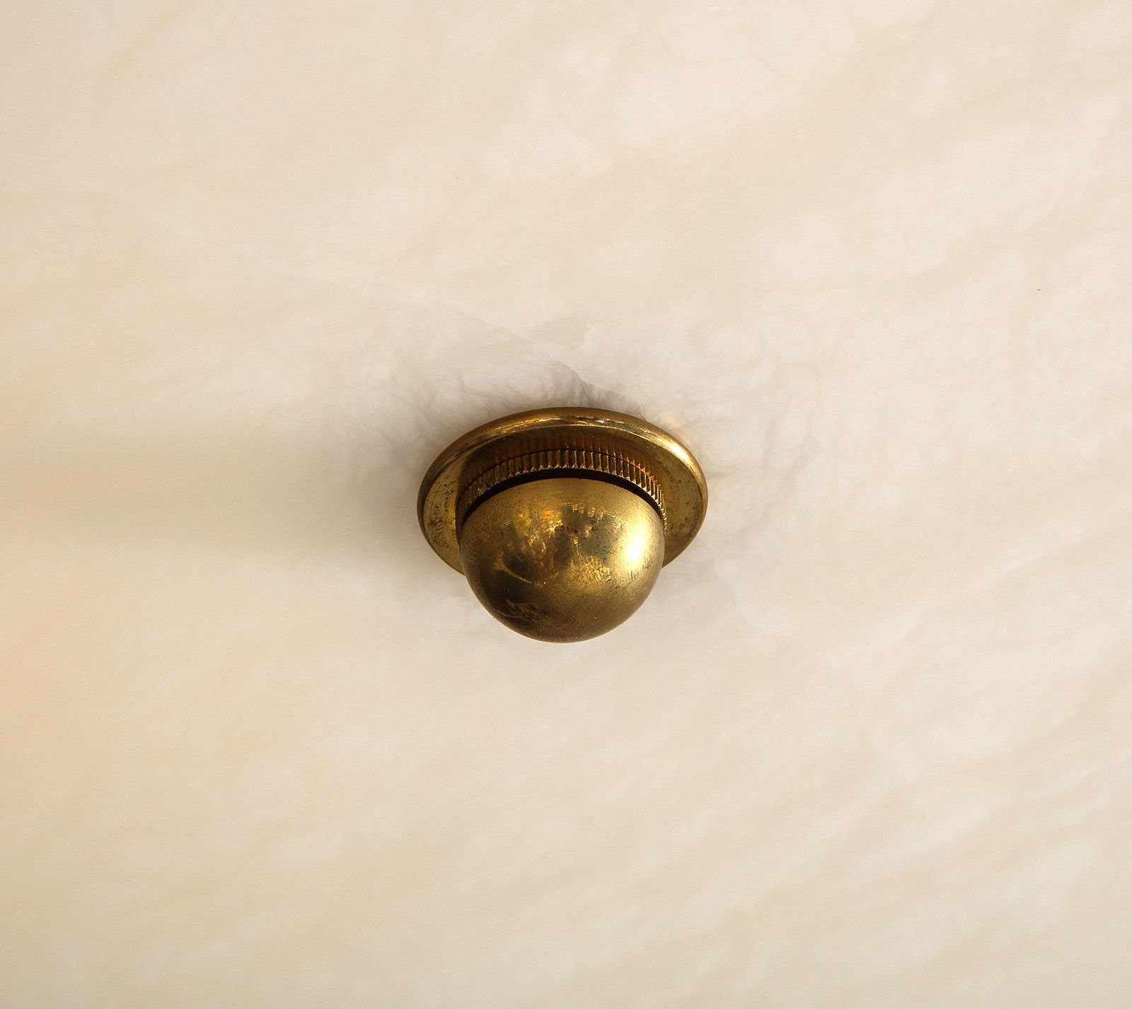 Eight-Sided Custom Alabaster Fixture