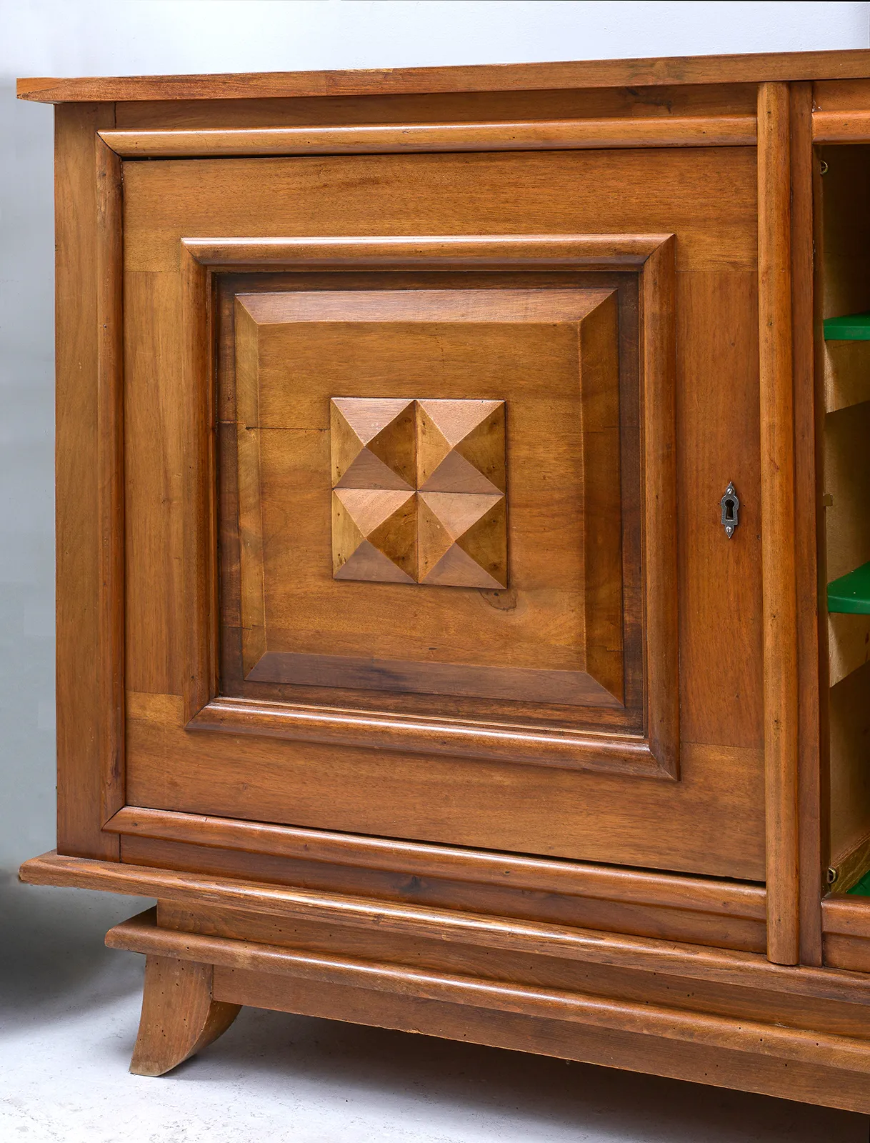 Bespoke French Mid Century-inspired Sideboard, 21st century