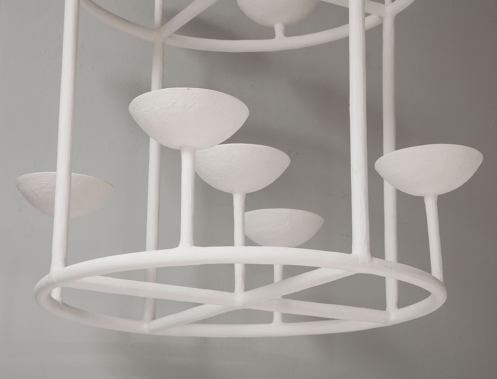 Custom 13-Arm Plaster Fixture, 21st century