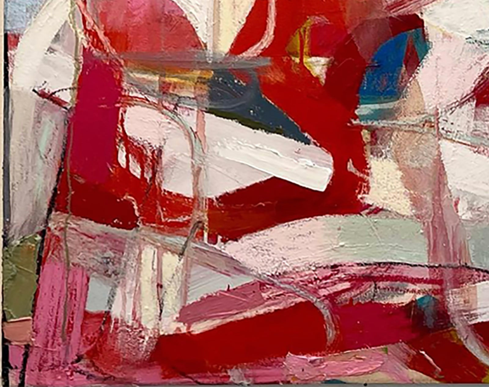 Michael Hedges, Michael Hedges "Studio Sunday" Oil Painting on Canvas