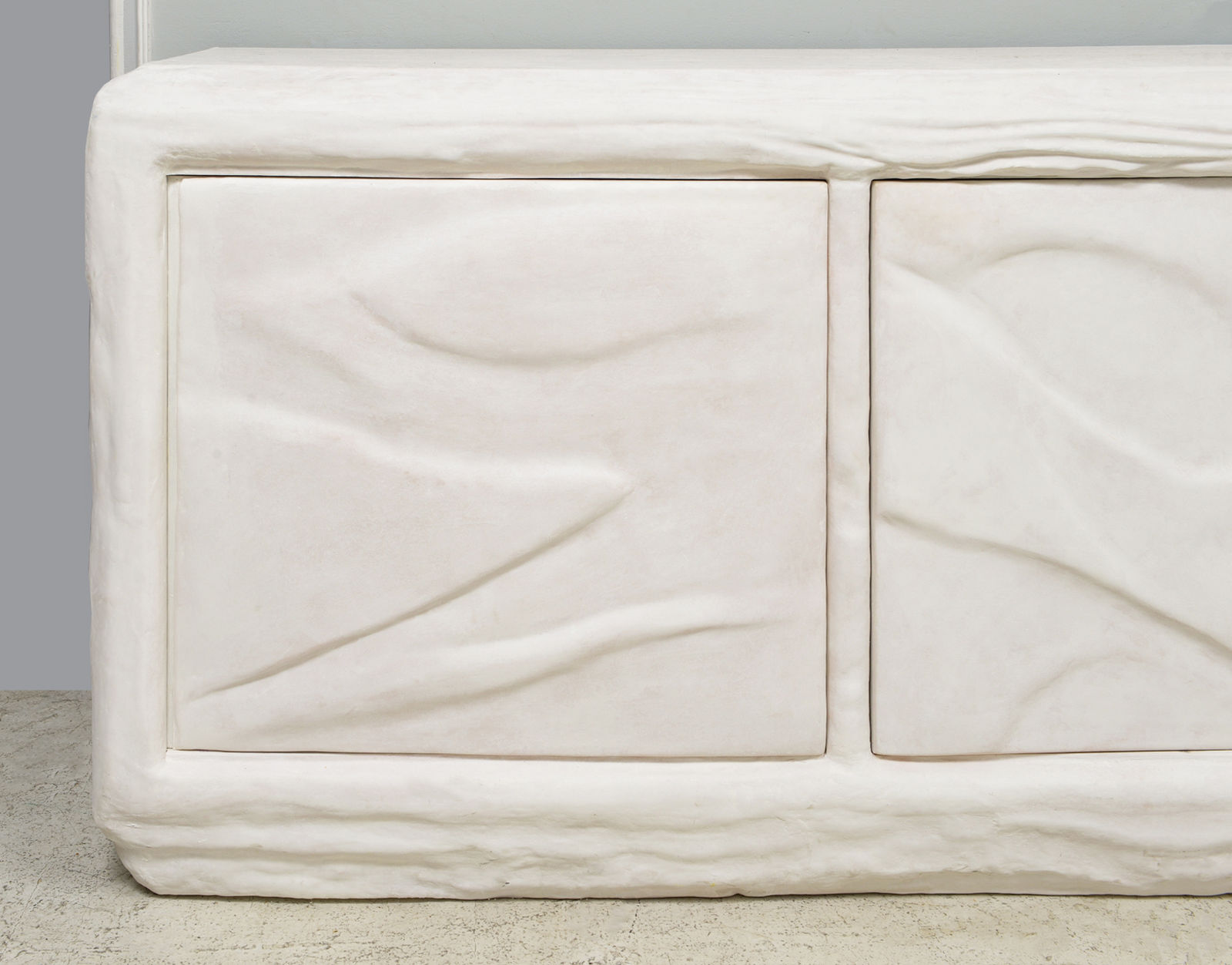 Ateliers Vallin Avignant, "One" Plaster Sideboard, 21st century