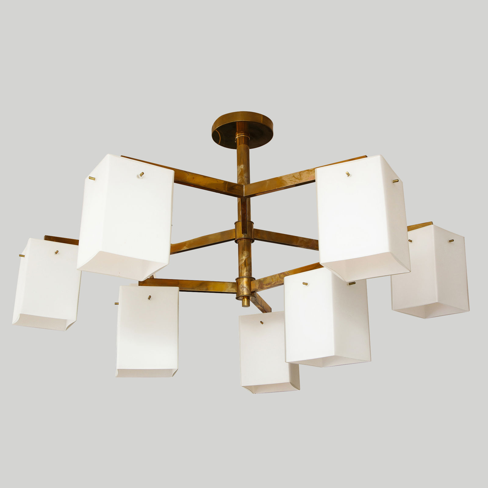 Custom Sculptural Jules Lighting Fixture, 21st century