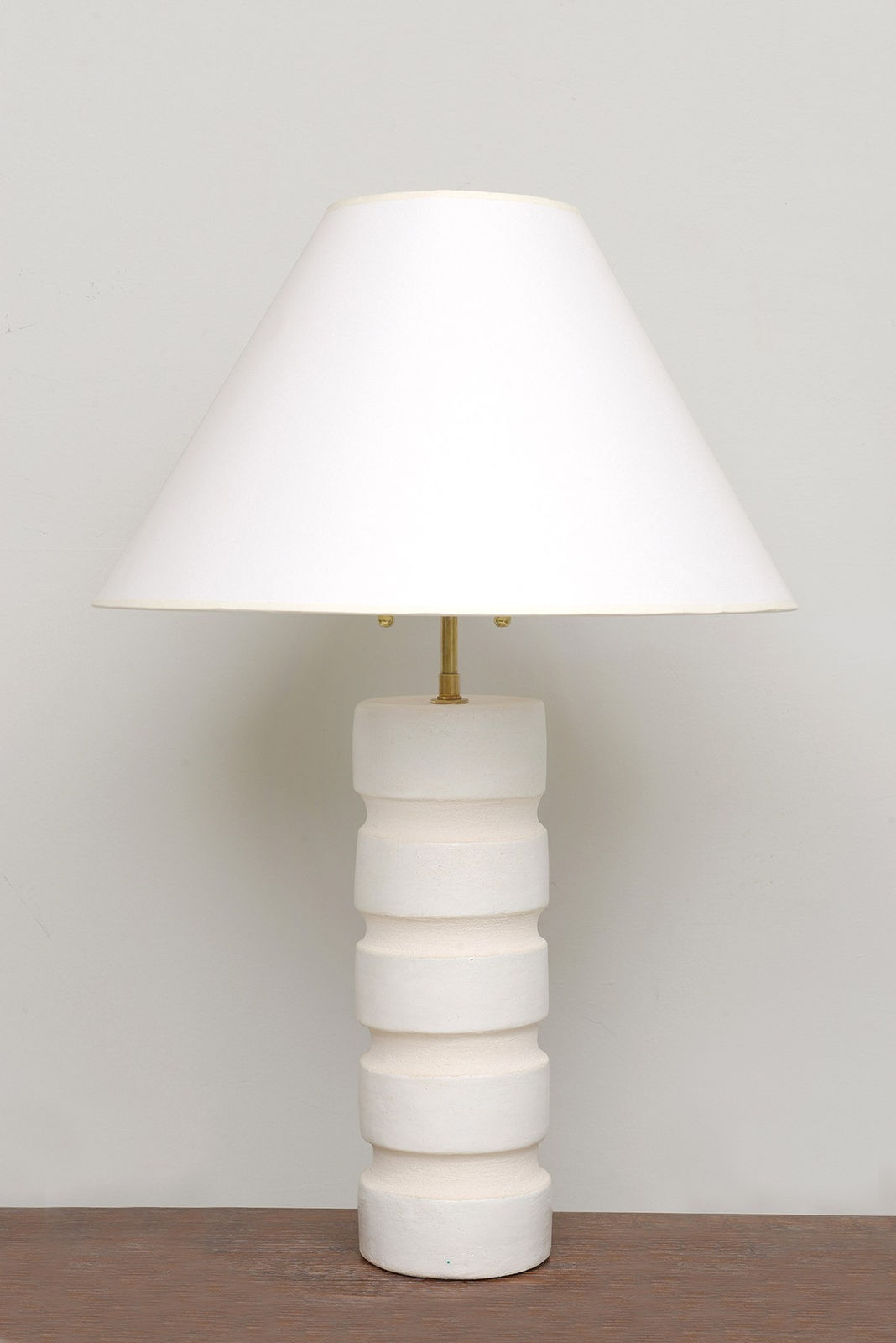 Barbara Billoud, French Bespoke Pair of Oise Ceramic Lamps, 21st century