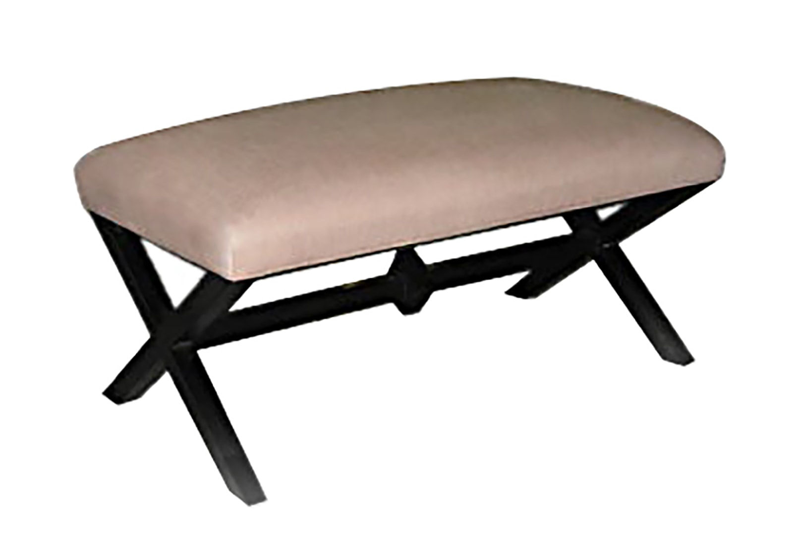 Custom Ebonized Long Bench, 21st Century