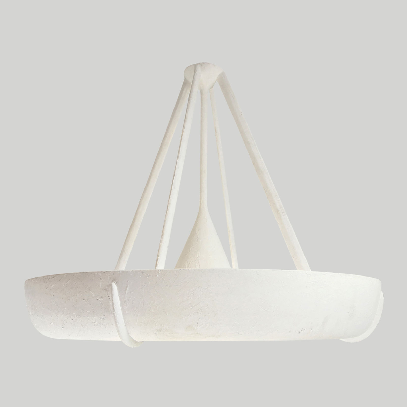 Bespoke Sculptural Neve Plaster Fixture, 21st century