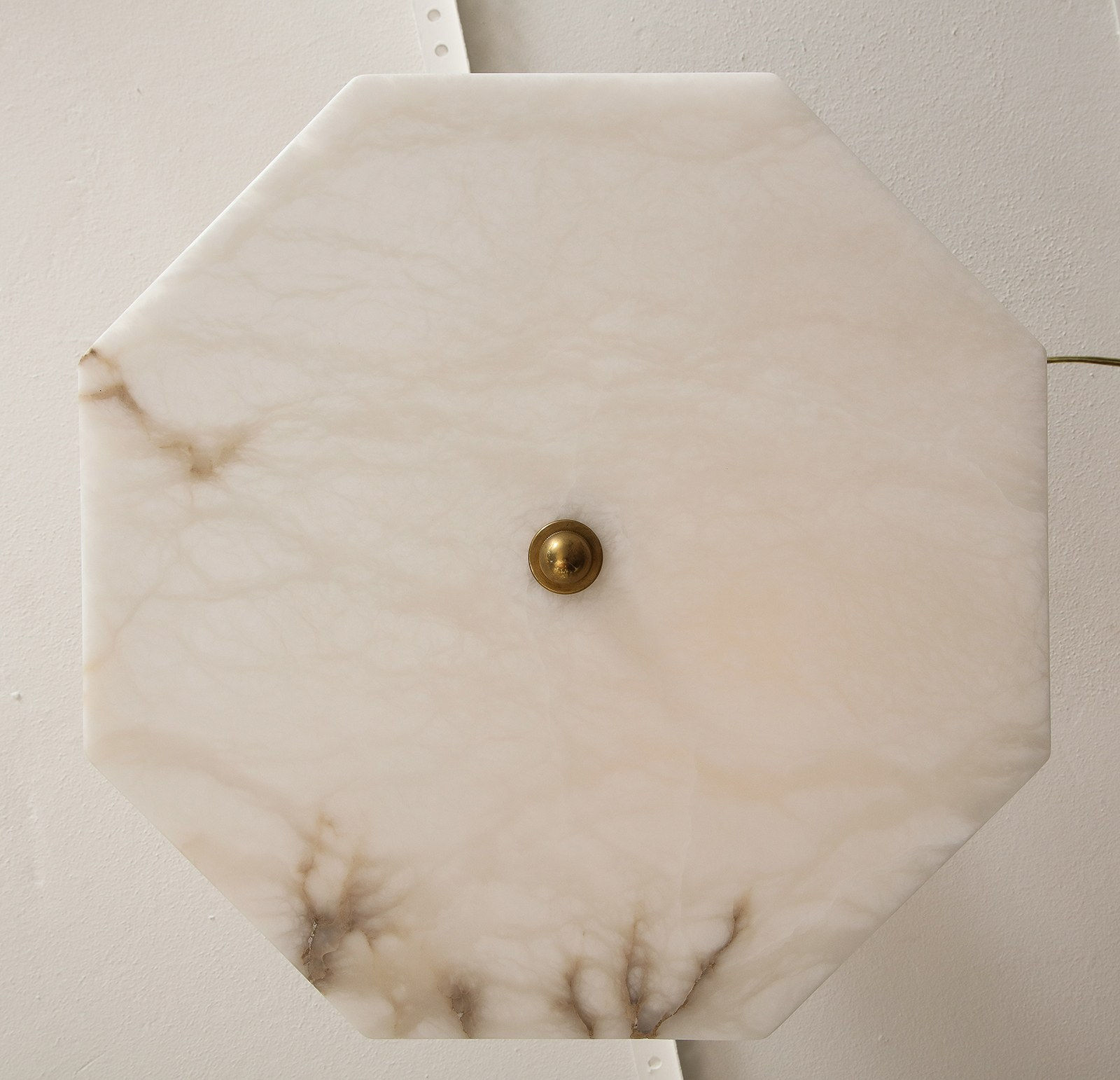 Eight-Sided Custom Alabaster Fixture