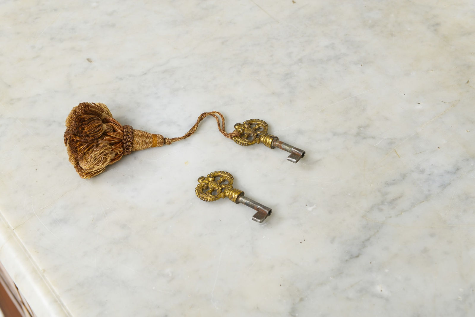 Antique French Parquetry Commode, 19th century