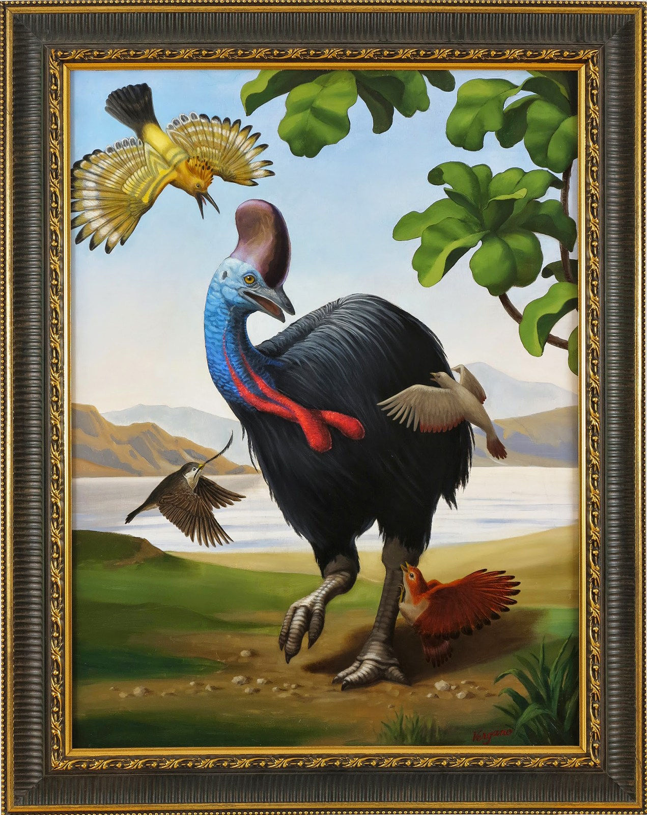 Cristina Vergano, "Laws of Attraction IX" Painting, 2013